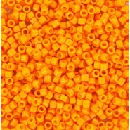 Miyuki delica beads 11/0 - Duracoat opaque dyed kumquat DB-2104